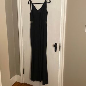 Gown by X by xscape size 10 mesh side detail